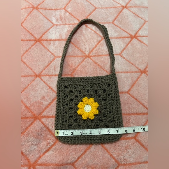 Crocheted (By Muah) Toddler Cross Body/Shoulder Bag 🌼 - Picture 7 of 10